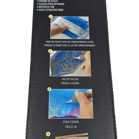 🎀 Cowgirl Diamond Art Kit 11" x 14" w. Magnetic Frame NEW - Picture 7 of 10